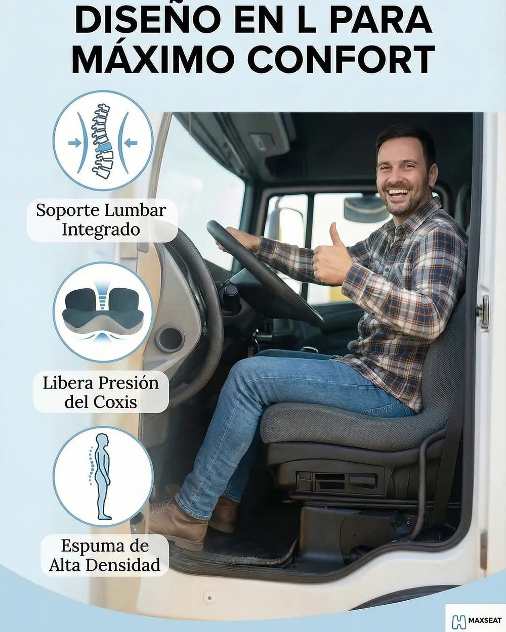 Cojín Ortopédico Ergonómico comparativa