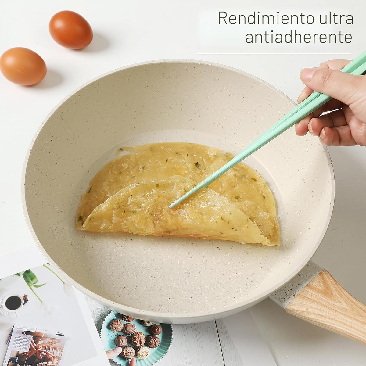 Set Ollas 13 Piezas Antiadherente detalle