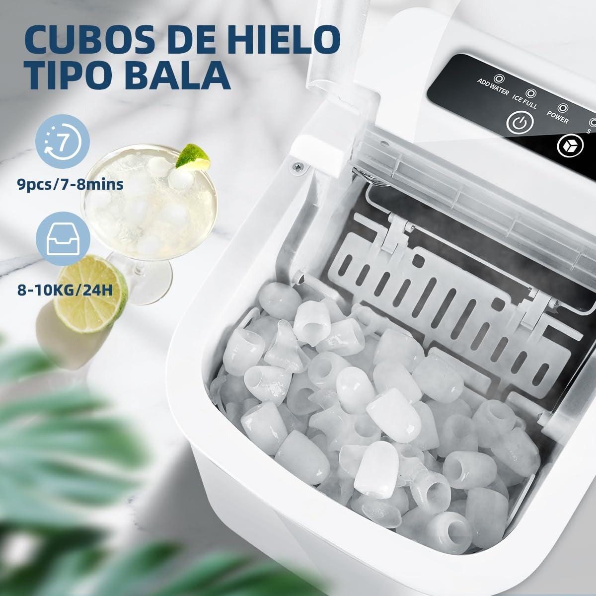 Ice Maker Portátil detalle
