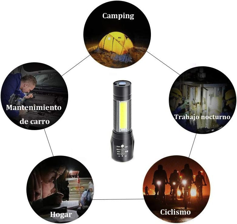 Mini Linterna LED Recargable
