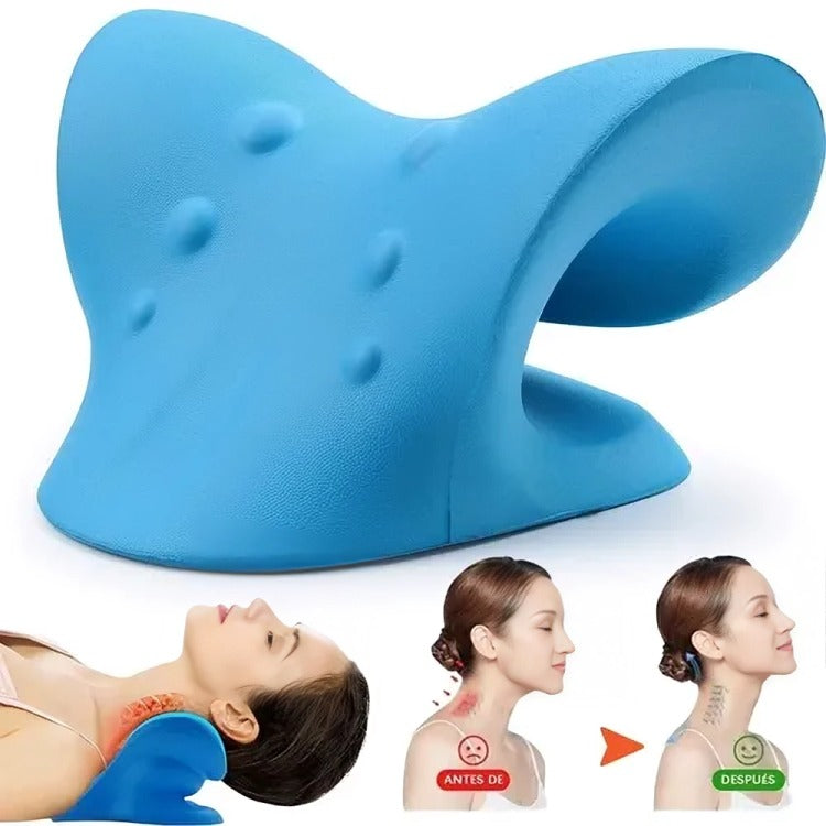 Almohada de Tracción Cervical — Relajador de Cuello - V3 comparativa