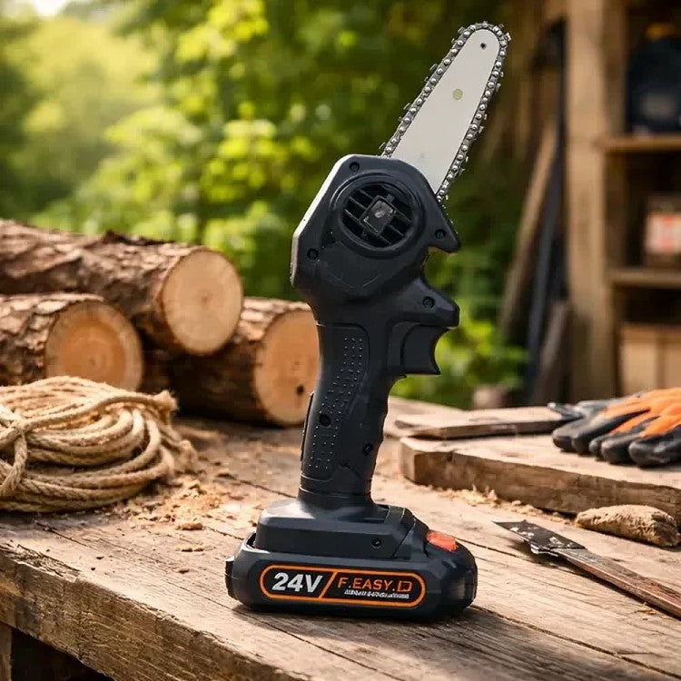 Mini Sierra Eléctrica a Batería