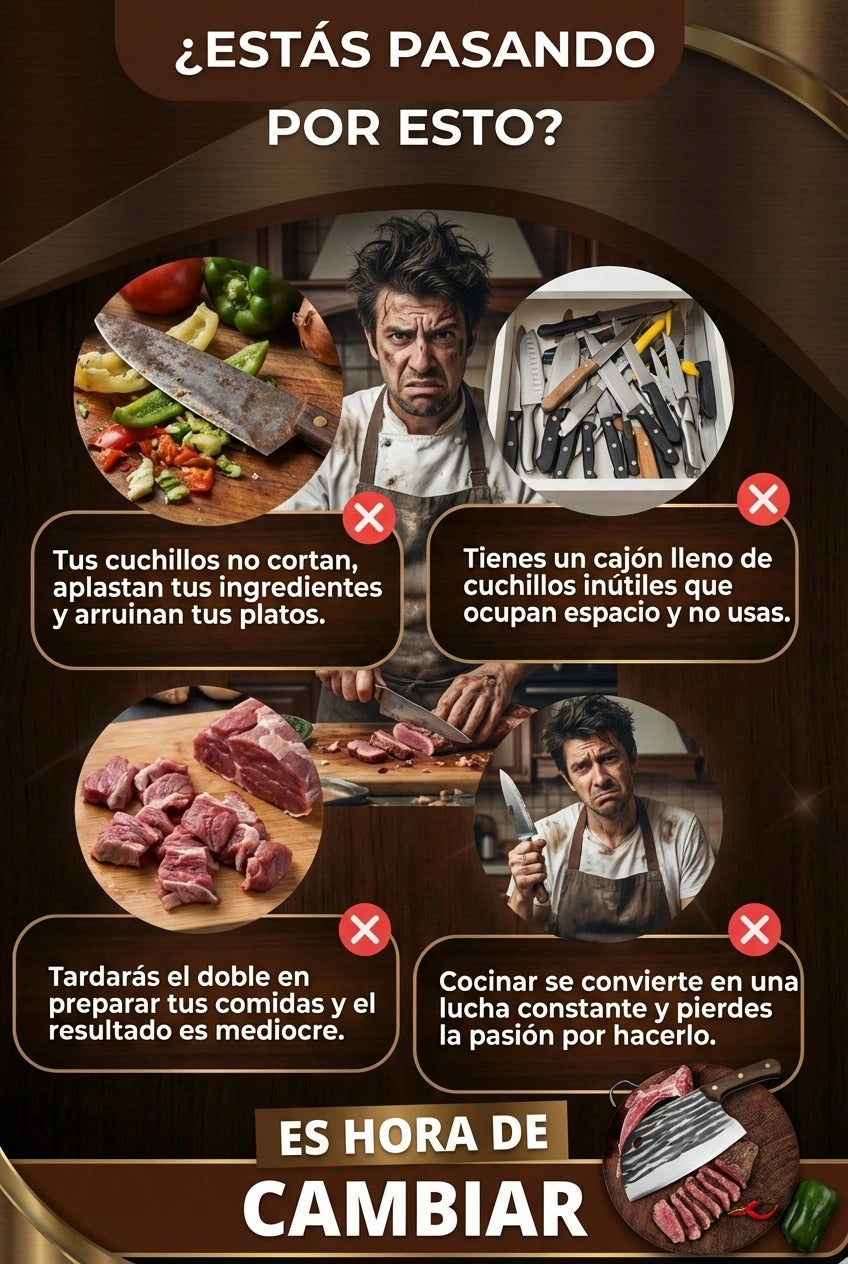 Es hora de cambiar a un cuchillo de verdad