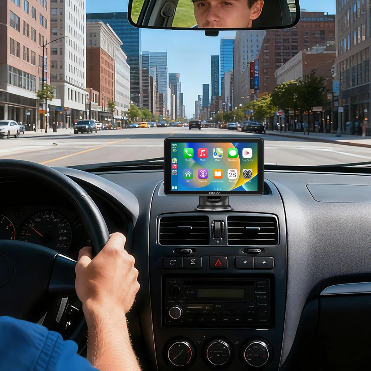 Manejando conectado con la Pantalla Smart Drive