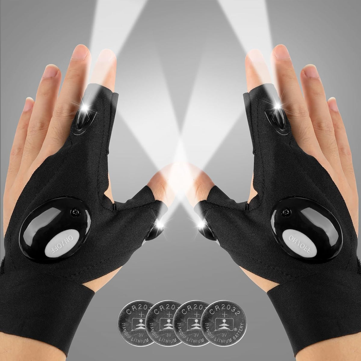 Guantes Linterna LED