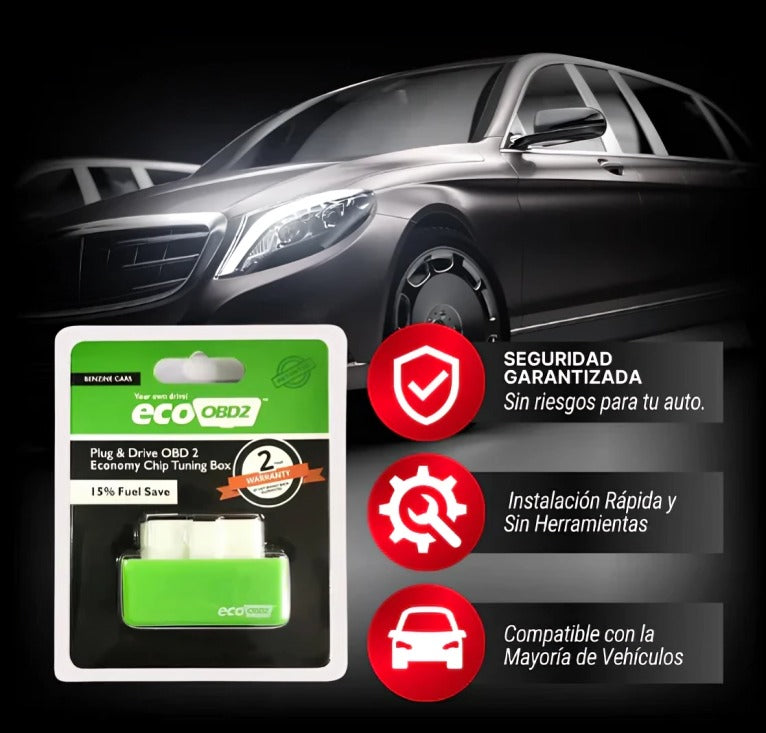 Ahorrador de Combustible para Automóvil — Optimizador Eco OBD2 ficha