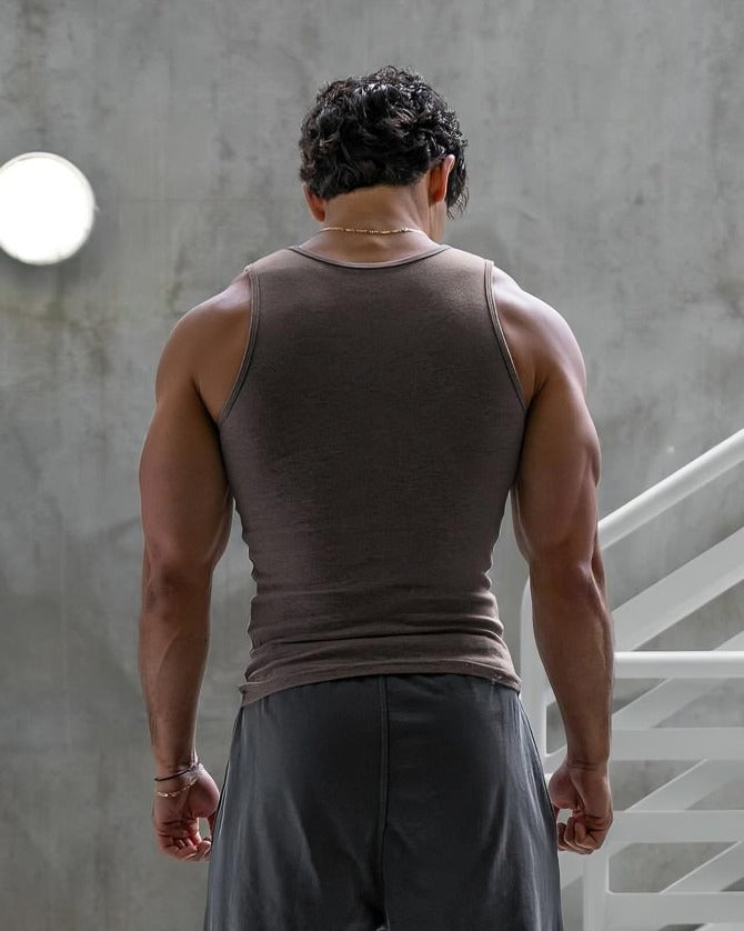 Tank Premium — Algodón Ultra-Suave (Hombre) · Pack 3 Colores estilo