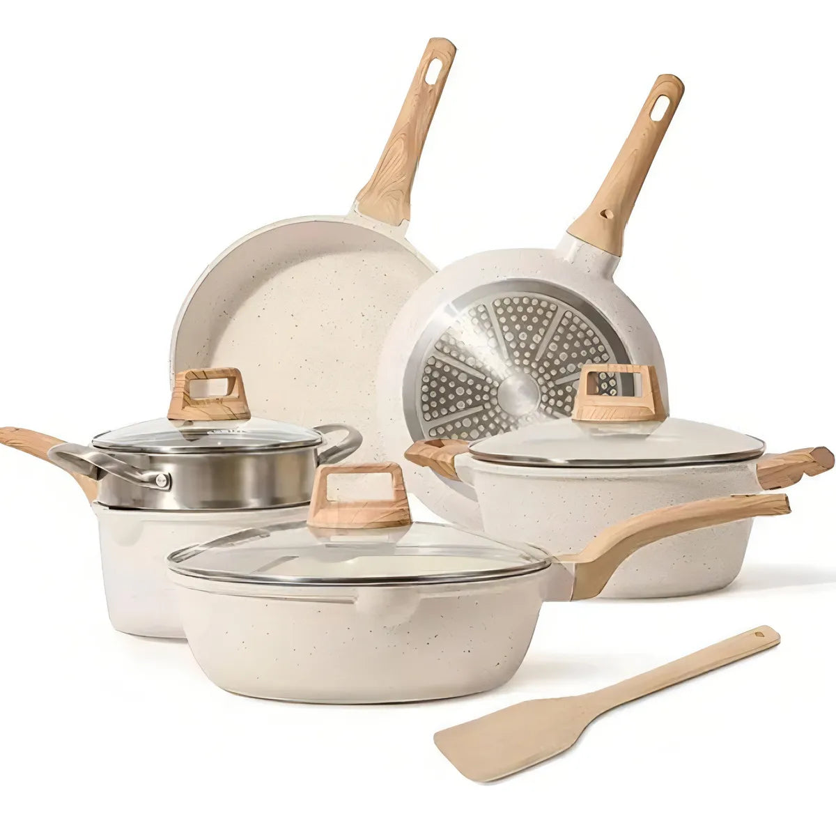 Set Ollas 13 Piezas Acero Inoxidable