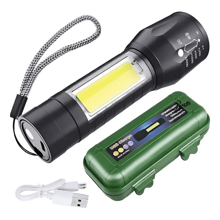 Mini Linterna LED Recargable — v2 (Casa Nova)