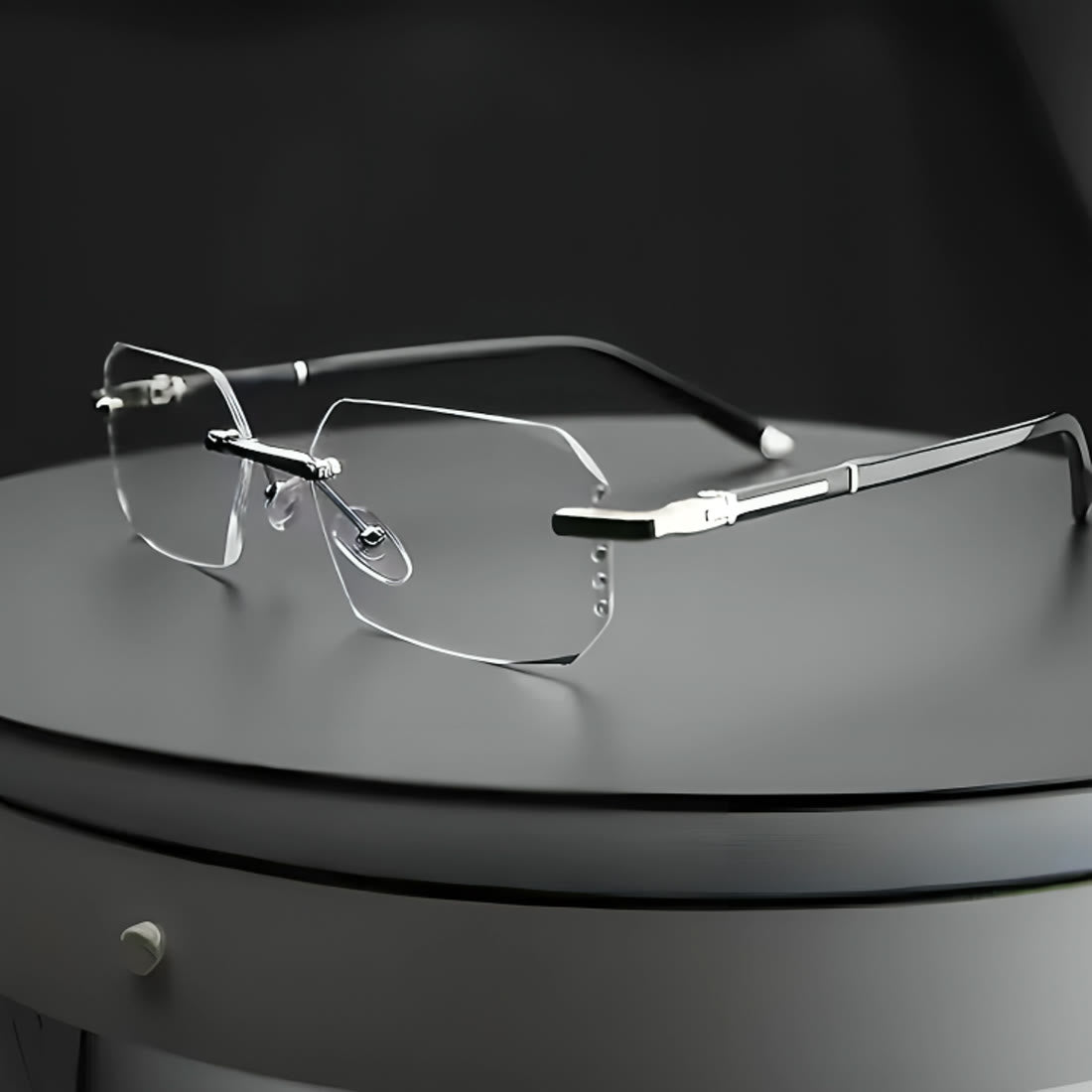 Lentes Multifocales 2x1 · diseño rimless