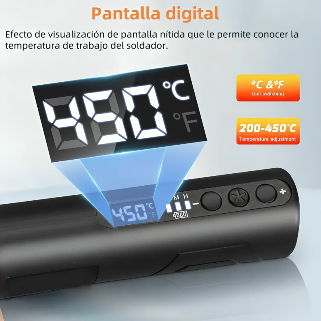 Pantalla digital de temperatura