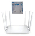 Amplificador de Internet — Router WiFi doble banda, 6 antenas, 3 modos