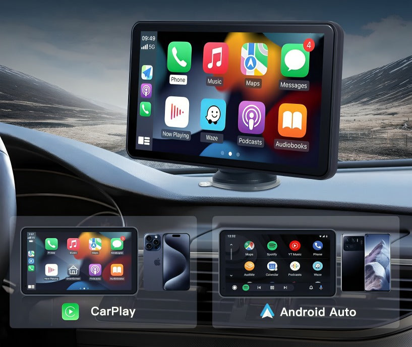 Pantalla Smart Drive — CarPlay y Android Auto Inalámbrico - V3