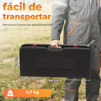 Fácil de transportar con estuche