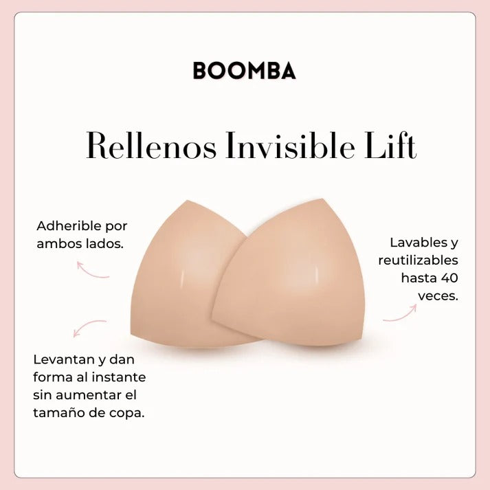 BOOMBA Invisible Lift — Rellenos Invisibles ficha