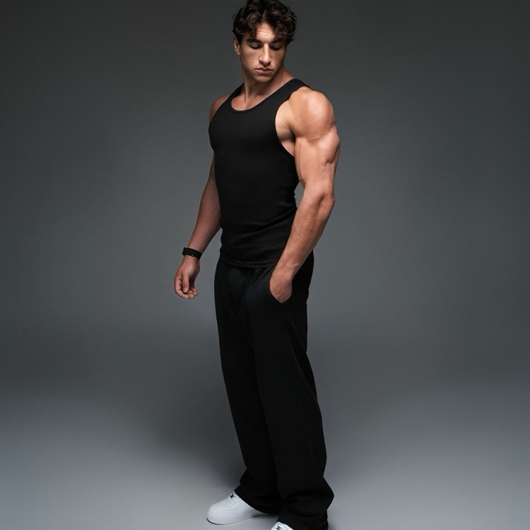 EKKO — Tank para Hombre (Esqueleto Acanalado) ficha