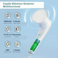 Cepillo eléctrico multifuncional recargable