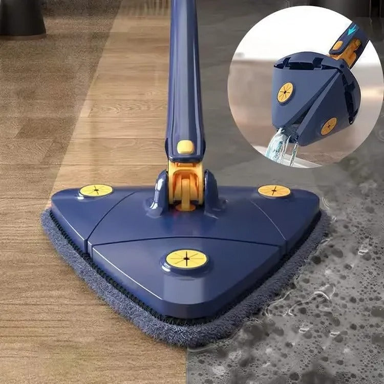 Mopa Limpiadora Giratoria 360° — Triangular Autoescurrible