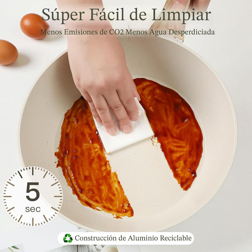 Set Ollas 13 Piezas Antiadherente comparativa