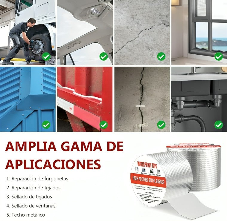 Cinta Adhesiva Multiusos Impermeable estilo