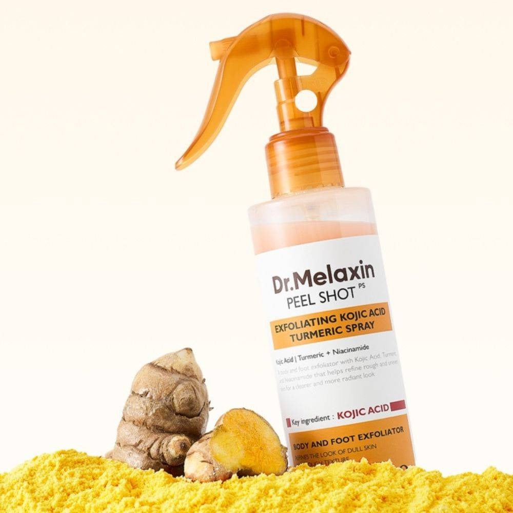 Dr. Melaxin Body Glow — Kit 2 Pasos (Peel Shot + Crema) estilo
