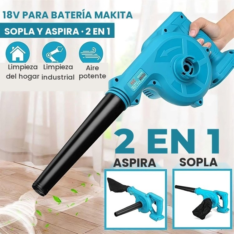Soplador que sopla y aspira 2 en 1