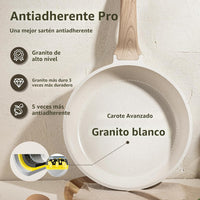 Set Ollas 13 Piezas Antiadherente
