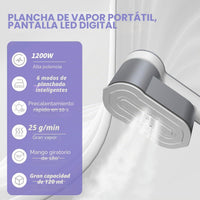 1200W, 25 g/min de vapor