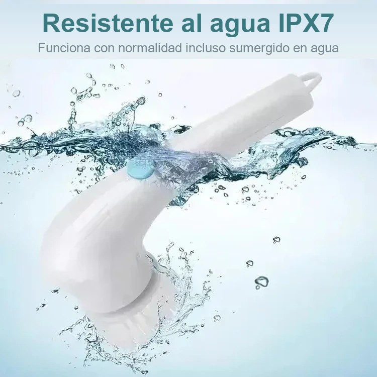 Cepillo eléctrico resistente al agua IPX7