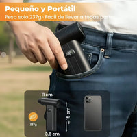 Soplador pequeño y portátil de 237 gramos