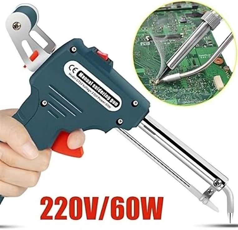 Pistola de Soldar Manual — Kit Completo detalle