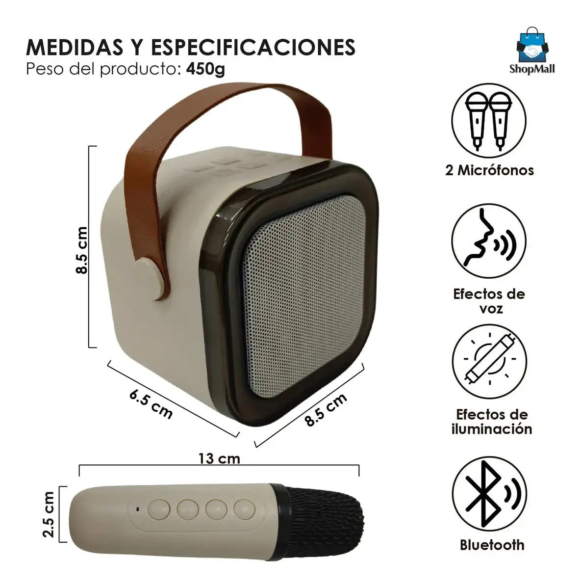 Medidas y especificaciones del parlante K12