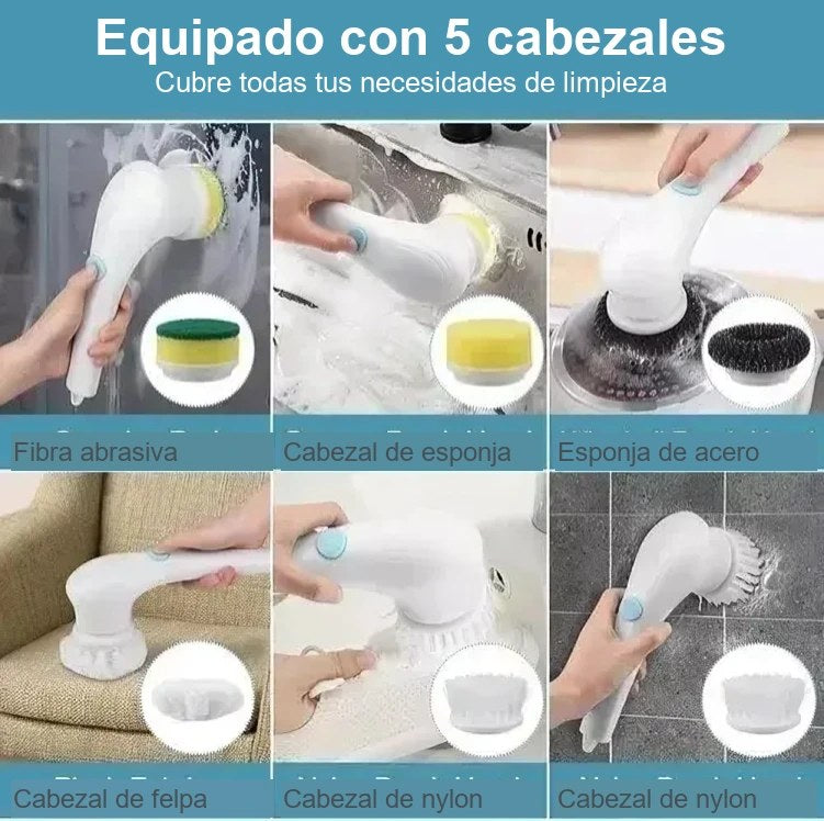 5 cabezales del cepillo eléctrico