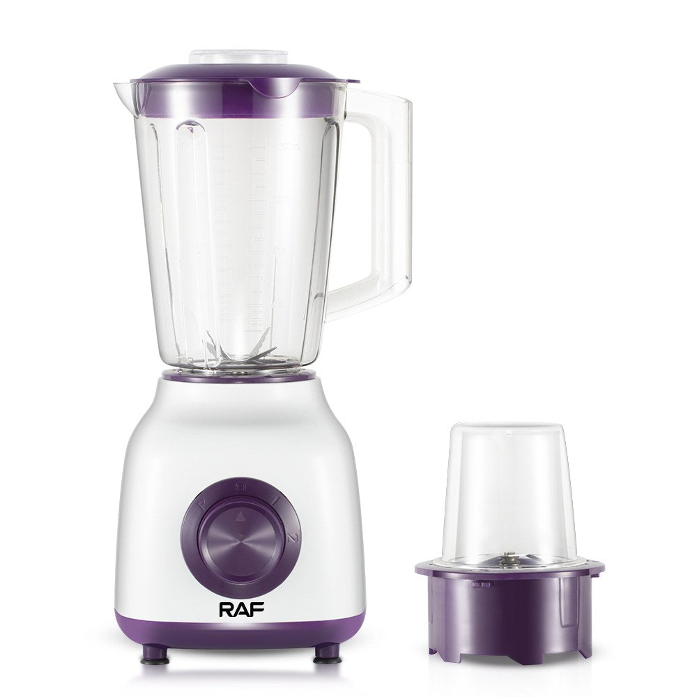 Licuadora Smart Juice — 2 en 1 con molinillo, 350W, jarra de 1,5 L y 6 cuchillas