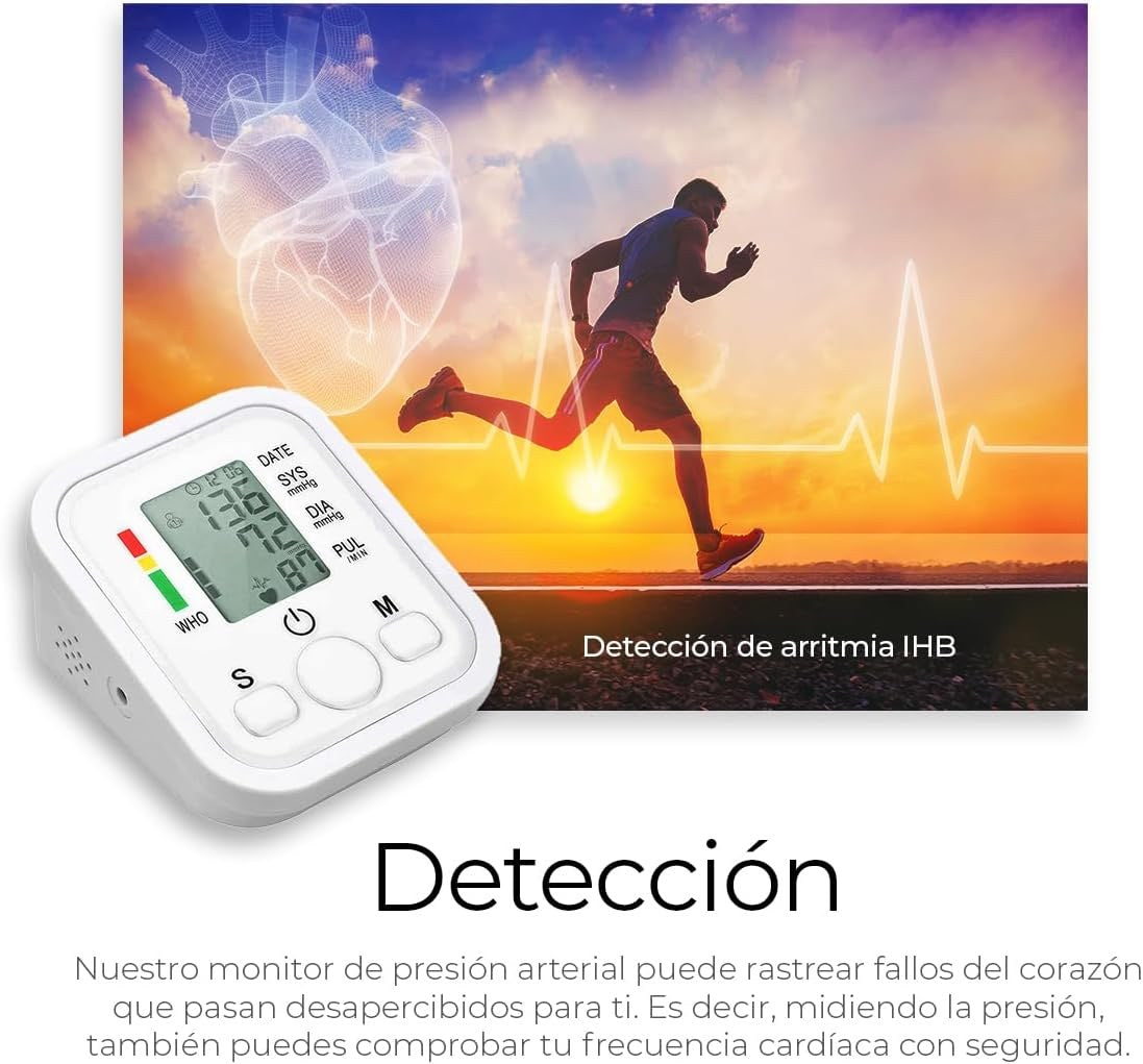 Detección de latidos cardíacos irregulares al medir la presión