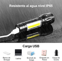 Mini Linterna LED Recargable