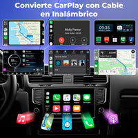 CarPlay y Android Auto sin cables